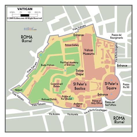 Vaticano Mapa Tur Stico Ciudad Del Vaticano Mapa Tur Stico El Sur De