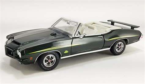 118 Acme 1971 Pontiac Gto Judge Convertible Laurentian Green Diecast