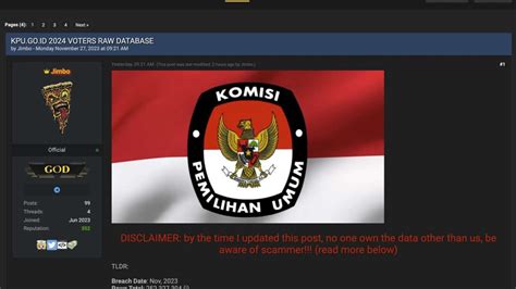 Foto Bssn Sudah Kirim Hasil Investigasi Kebocoran Data Ke Kpu Dan