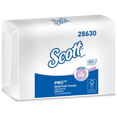 Scott Multifold Paper Towels White Ply Packs Case