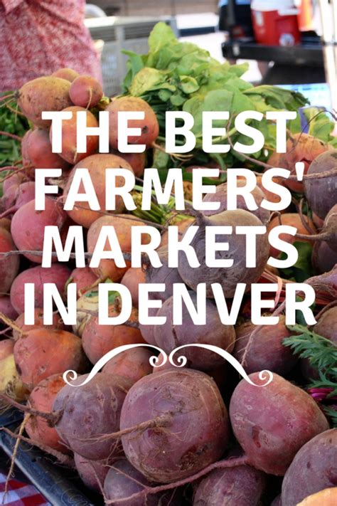 The Best Farmers Markets In Denver Wild Color Macrame