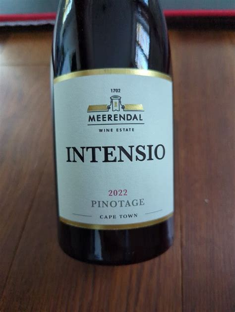 Meerendal Pinotage Intensio South Africa Coastal Region