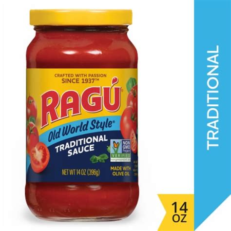 Ragu® Old World Style Traditional Pasta Sauce 14 Oz King Soopers