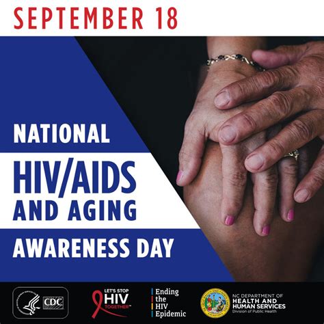 Communicable Disease Programs National Hiv Aids And Aging Awareness Day