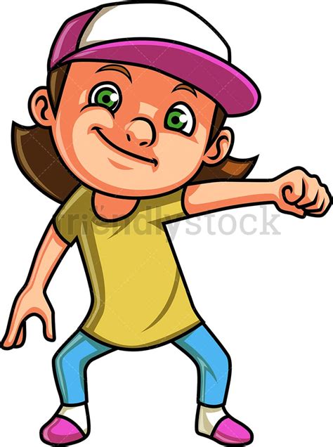 Kid Dancing To Watch Me Whip Nae Nae Cartoon Clipart - FriendlyStock