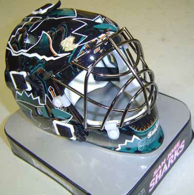 San Jose Sharks Franklin Mini Goalie Mask - SWIT Sports