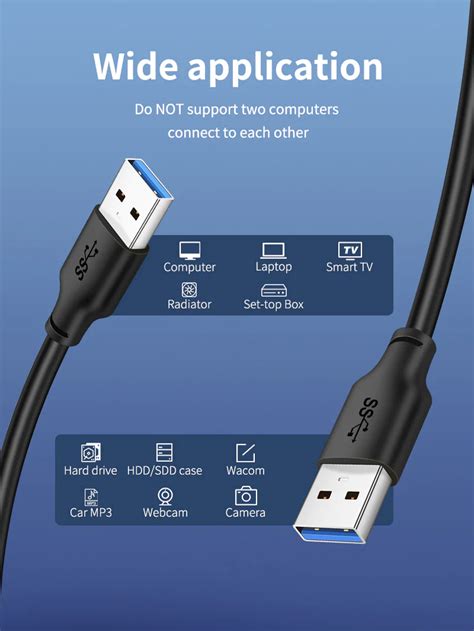 Usb 3 0 Type A Male To Type A Male Cable Quantum Tech