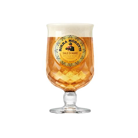 Birra Moretti Sale Di Mare Beer Glass Half Pint 25cl GarageBar Limited