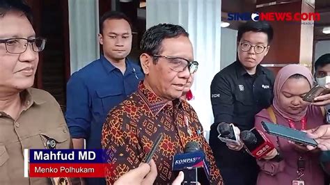 Mahfud MD Dapat Restu Presiden Jokowi Jadi Cawapres Ganjar Video