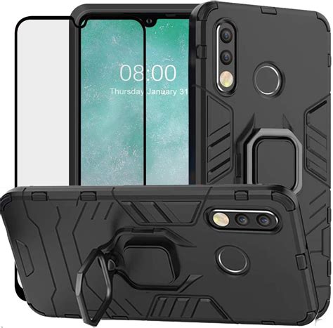 Duolide For Huawei P30 Lite Case 2 In 1 Hybrid Heavy Duty