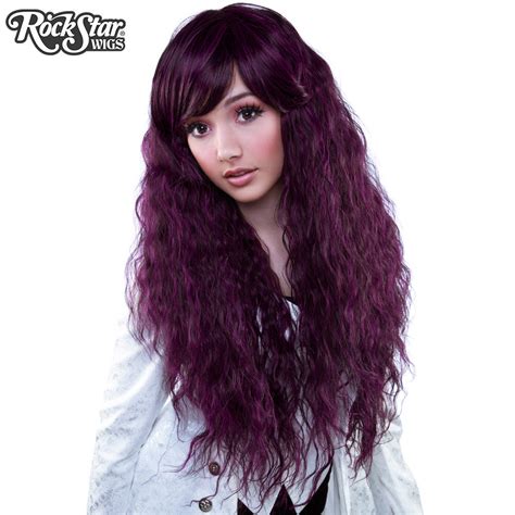 Gothic Lolita Wigs Store Rhapsody™ Collection Black Purple Plum