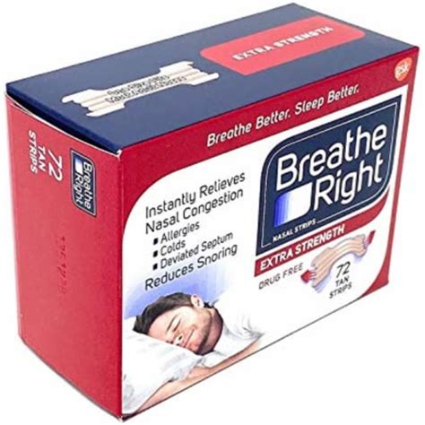 Breathe Right Extra Nasal Strips Count Pack Kroger