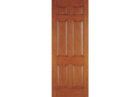 Drg6080 Plastpro Fiberglass Woodgrain Six Panel Entry Door 1 34 Fiberglass Doors