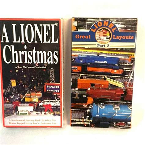 Vintage Lionel Train Vhs Tapes 1995 Lionel Christmas Lionel Layouts Part 2