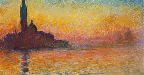 Espacio De Im Genes Y Palabras Claude Monet Crep Sculo En Venecia