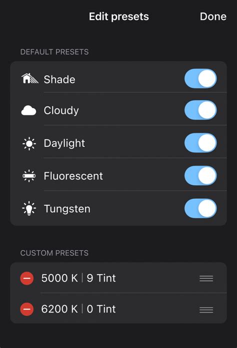 What S New In Procamera V Custom Presets Are Here