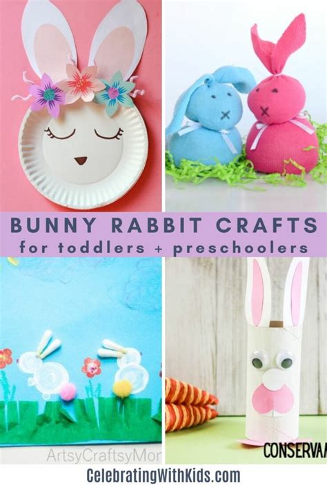 The 16 Best Bunny Themed Crafts For Preschoolers Celebrating With Kids