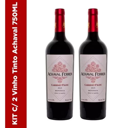 Vinho Tinto Achaval Ferrer Cabernet Franc Ml Kit C Parcelamento