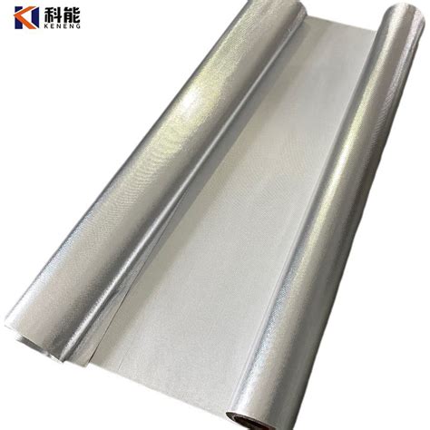 One Sided Aluminum Foil Coated Fiberglass Cloth For Roof Heat