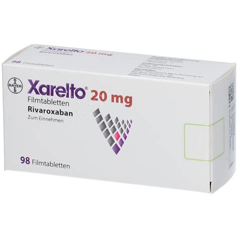 Xarelto Mg St Mit Dem E Rezept Kaufen Shop Apotheke