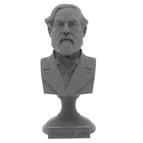 Robert E Lee Pedestal Bust Faces Of History