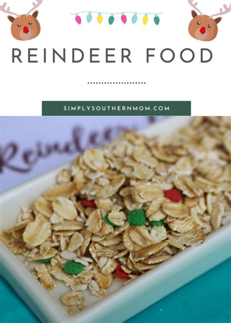 Reindeer Food Mix Simply Southern Mom