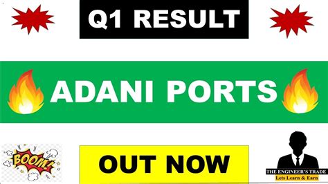 Adani Ports Q1 Results 2024 Adani Port Result Today Adani Port