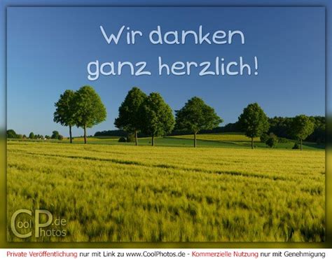 CoolPhotos de Grußkarten Danke Wir danken ganz herzlich