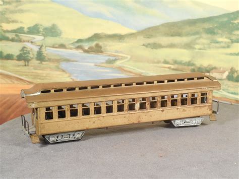 Ho 187 Passenger Car Brass And Diecast Mantua Old Time Pullman Coach With Seats Ebay