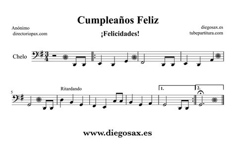 Tubescore Happy Birthday To You Sheet Music For Cello And Recorder