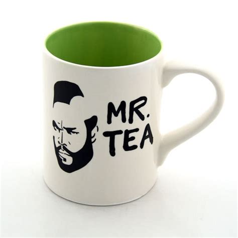 I Love Handmade Mr Tea Mug By Lenny Mud