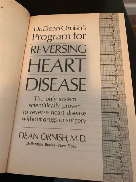 Dr Dean Ornishs Program For Reversing Heart Disease 1990 Pb Ebay