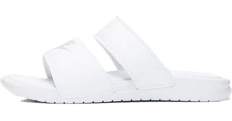 Nike Benassi Duo Ultra Slide White Lyst