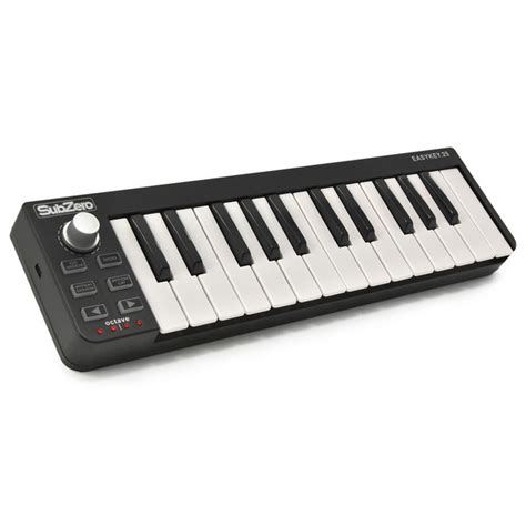 SubZero EASYKEY Mini 25 Key MIDI Controller Nearly New Gear4music