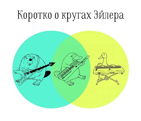 Коротко о кругах Эйлера | Пикабу