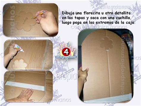 Con Tus Propias Manos COMO HACER UNA CAJA CUNA PARA BABY SHOWER DE