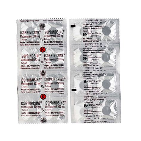 Isoprinosine Mg Tablet Farmaku