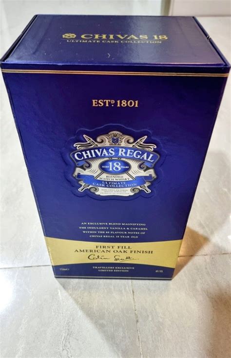 Chivas Regal Ultimate Cask Collection Food Drinks Alcoholic