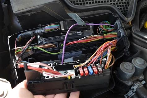 Fuse Box Diagram Mercedes 202 And Relay With Designation And Location