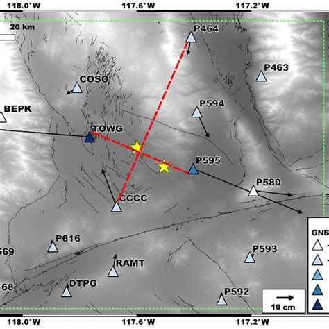 GNSS Vertical And Horizontal Coseismic And Early Post Seismic