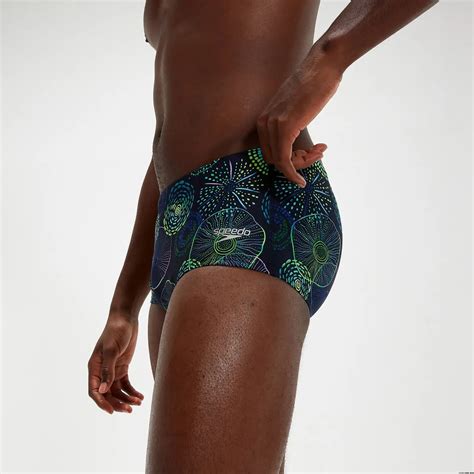 Speedo Cm Club Training Allover Digital Brief Mens