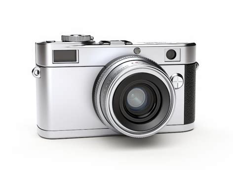 Premium AI Image | polaroid camera isolated white background yellow ...