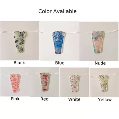 MENS PANTIES SEXY Bikini Lace Gay Sissy See Through Pouch Thong Briefs Lingerie EUR 5 60