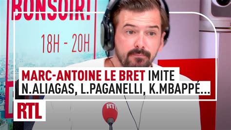 Marc Antoine Le Bret Imite Nikos Aliagas Kylian Mbapp Samuel Etienne