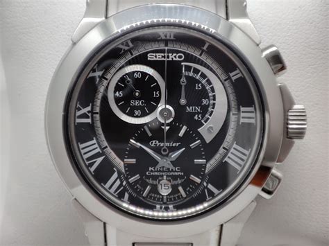 Seiko Premier Kinetic Chronograph SNL041P2 Herren Catawiki