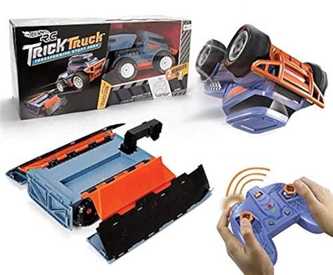 Hot Wheels RC Trick Truck Transforming Stunt Park Vehicle In Oman