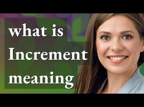 increment meaning  increment youtube