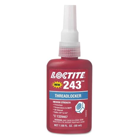 Loctite 243 50ml Locktite Thread Lock Retaining Compound Adhesive