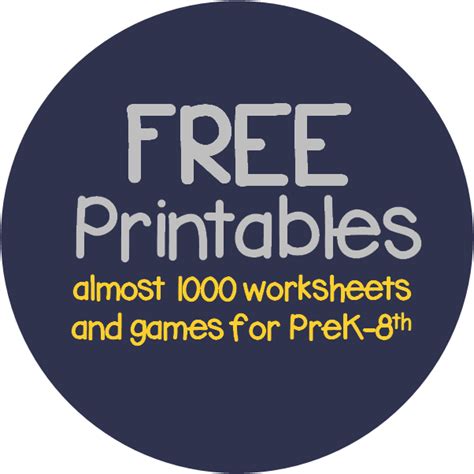 Free Printable Educational Worksheets For Kids Artofit