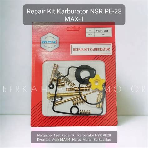 Jual Repair Kit Karburator Nsr Pe Max Isi Jarum Repar Kit Karbu